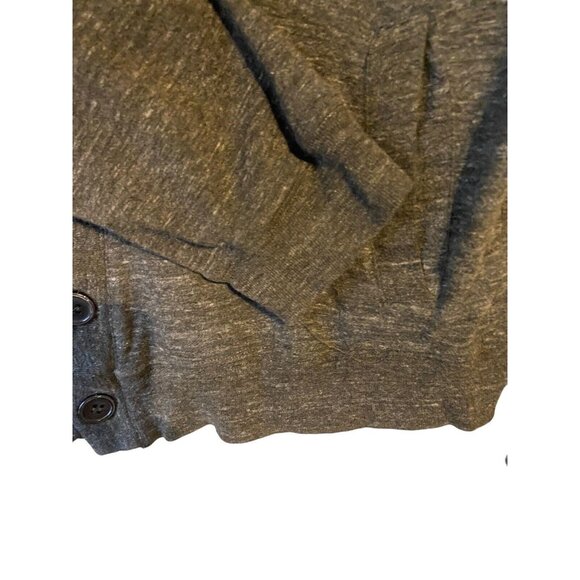 BDG Urban Outfitters Men Cardigan Charcoal Gray Size Large Button Down Pockets - Picture 5 of 8